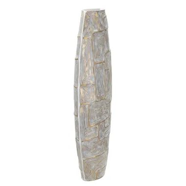 Wazon z żywicy ECLIPS TOWER 25,5x12,5x69,5 cm